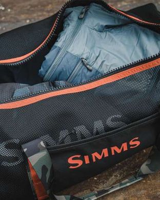 Сумка Simms Challenger Mesh Duffel 60L Black 13368-001-00 фото