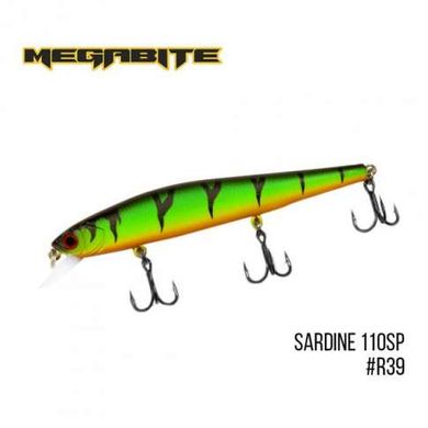 Воблер Megabite Sardine 110SP (110мм. 13.7гр. 1.2м.) (цвет-1) FS0631150 фото