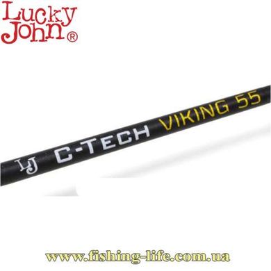 Зимова вудка Lucky John C-Tech Viking 55см. графіт (LJ112-01) LJ112-01 фото