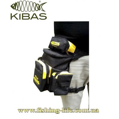 Рибальська сумка-розвантаження на стегно Kibas (28х25х15 см.) KS1022 фото