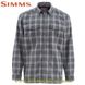 Рубашка Simms ColdWeather Shirt Black Plaid (Размер-XXL) 10777-028-30 фото в 2