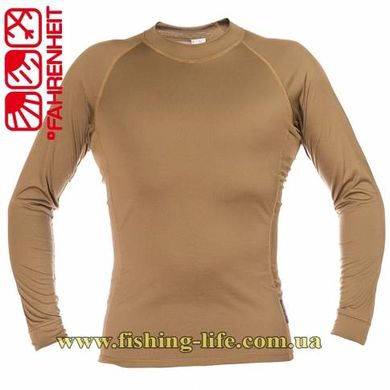 Блуза Fahrenheit Polartec Power Dry колір-койот (розмір-L/S) FAPD01307L/S фото