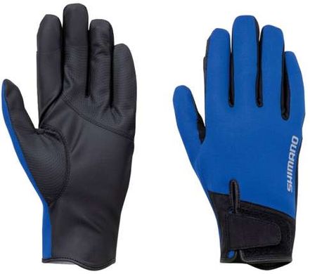 Рукавички Shimano Pearl Fit 3 Cover Gloves ц:blue M 22660805 фото