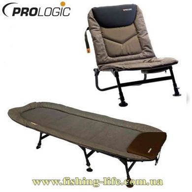 Розкладачка та крісло Prologic Commander T-Lite Bed & Chair Combo 18461273 фото