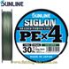 Шнур Sunline Siglon PE х4 150м. (темн-зел.) #0.2 max3lb 0.076мм. 1.6кг. 16580913 фото в 2