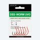 Крючок для дроп шота BKK DSS-Worm UVO#1/0 (уп. 5шт.) A-ES-8345 фото в 1