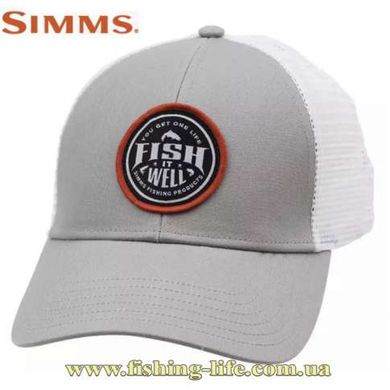 Кепка Simms Fish It Well Small Fit Trucker Granite 13134-034-00 фото