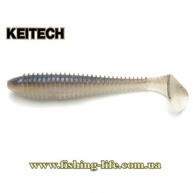 Силікон Keitech Swing Impact FAT 3.8" 420 Pro Blue/Red Pearl (уп. 6шт.) 15510085 фото