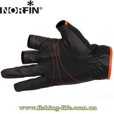 Перчатки 3-х палые Norfin Pro Angler 3 Cut Gloves L (703059-L) 703059-L фото