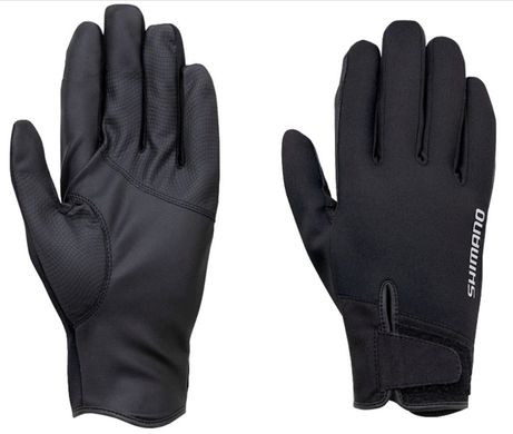 Рукавички Shimano Pearl Fit 3 Cover Gloves ц:black M 22660808 фото